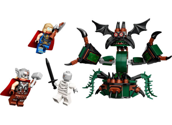 LEGO Marvel Super Heroes - Atac asupra noului Asgard 76207, 159 piese