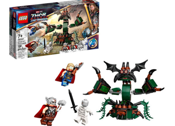 LEGO Marvel Super Heroes - Atac asupra noului Asgard 76207, 159 piese