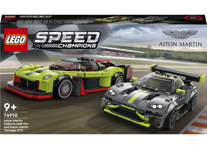 LEGO Speed Champions - Pachet Dublu Aston Martin 76910, 592 piese