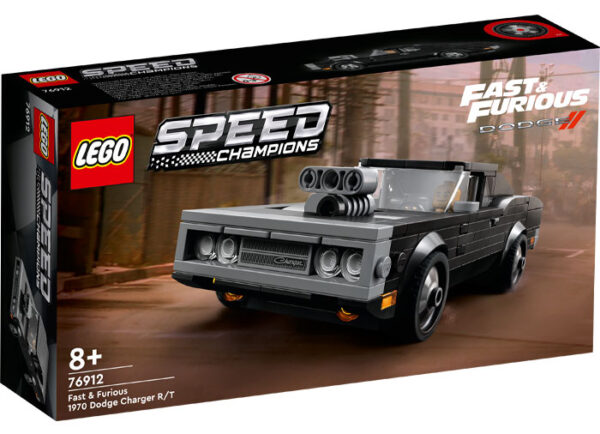 LEGO® Speed Champions - Dodge Charger R/T 1970 Furios si iute 76912, 345 piese