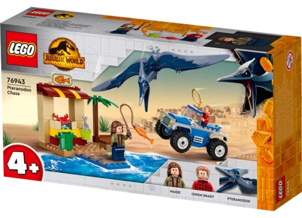 LEGO Jurassic World - Urmarirea Pteranodonului 76943, 94 piese