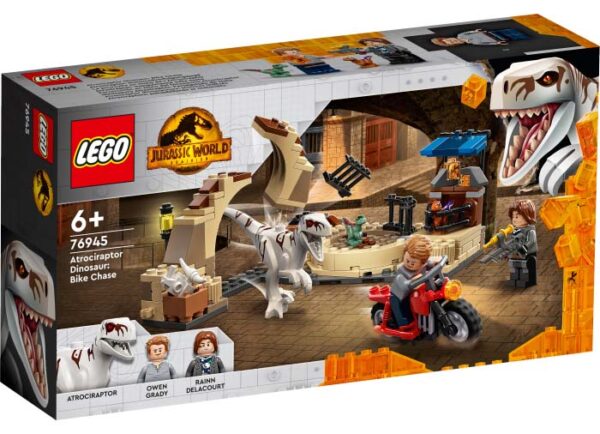 76945-lego-jurassic-world-1 LEGO Jurassic World - Urmarirea lui Atrociraptor 76945, 169 piese