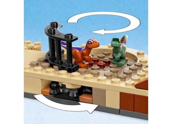 76945-lego-jurassic-world-3 LEGO Jurassic World - Urmarirea lui Atrociraptor 76945, 169 piese