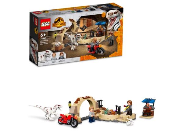 76945-lego-jurassic-world LEGO Jurassic World - Urmarirea lui Atrociraptor 76945, 169 piese