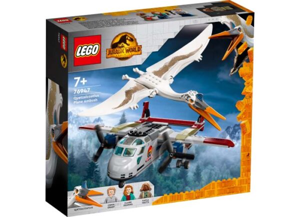 LEGO Jurassic World - Ambuscada Quetzalcoatlus 76947, 306 piese