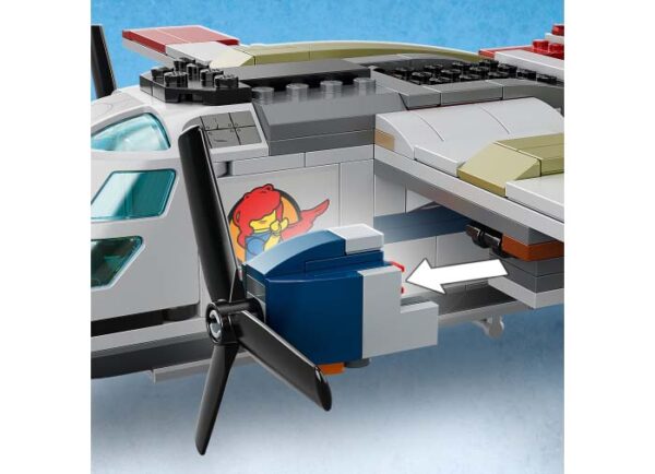 LEGO Jurassic World - Ambuscada Quetzalcoatlus 76947, 306 piese