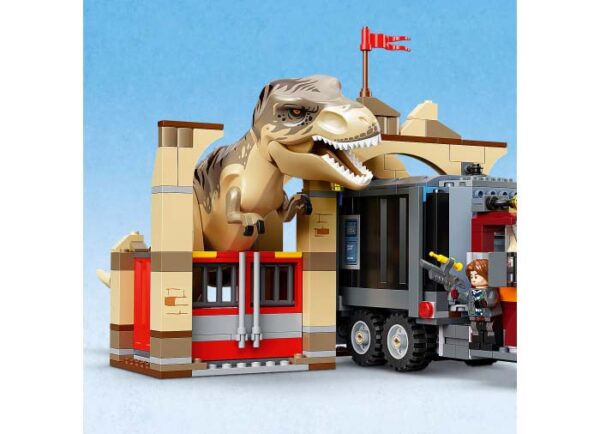 76948-lego-jurassic-world-5 LEGO Jurassic World - Evadarea dinozaurilor T.rex si Atrociraptor 76948, 466 piese