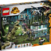 LEGO Jurassic World - Atacul Giganotozaurului si Therizinosaurului 76949, 810 piese