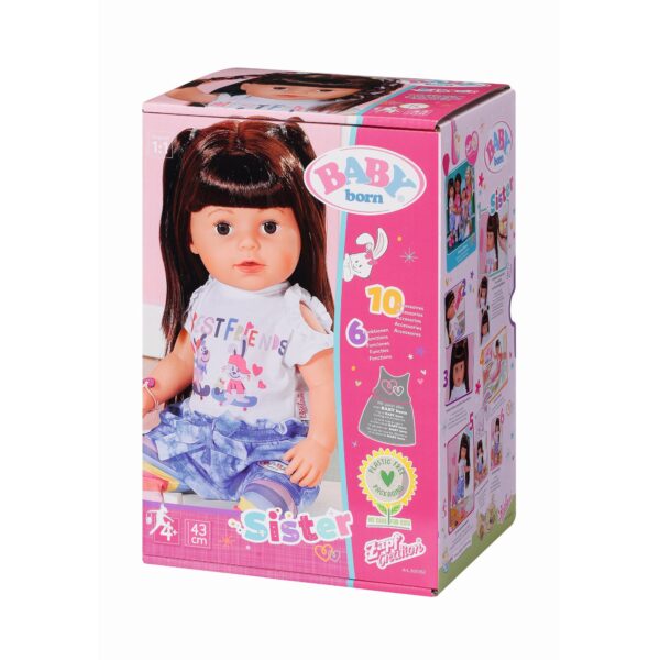 Baby Born - Surioara Satena 43Cm - ZF830352