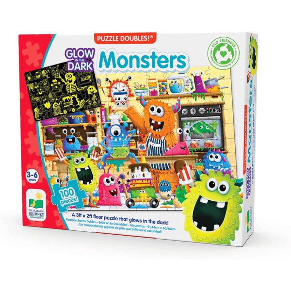 Puzzle Straluceste In Intuneric - Monstri - TLJ115657