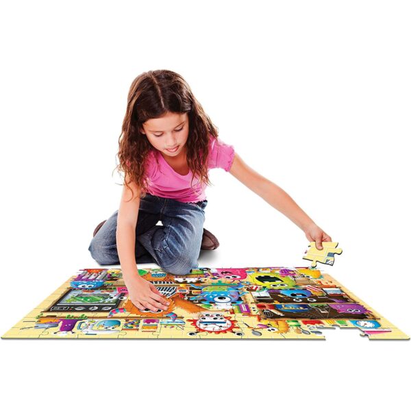 Puzzle Straluceste In Intuneric - Monstri - TLJ115657