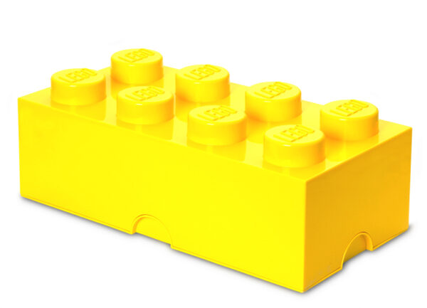 Cutii depozitare - Cutie depozitare LEGO 8 galben 40041732, 1 piese