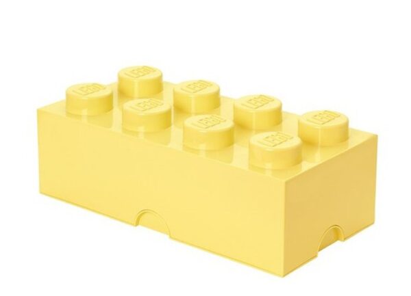 cutie-depozitare-lego-40041741 Cutii depozitare - Cutie depozitare LEGO 8 galben deschis 40041741, 1 piese