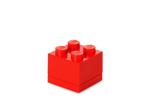 Cutii depozitare - Mini cutie depozitare LEGO 2x2 rosu 40111730, 0 piese