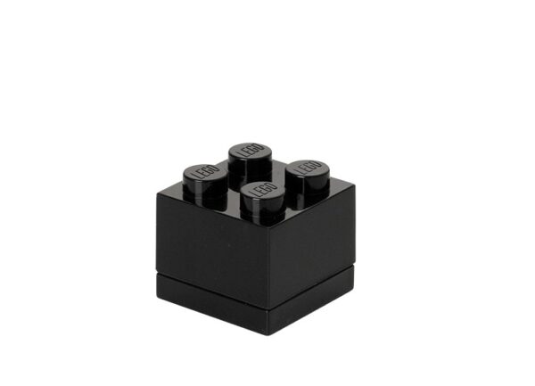 Cutii depozitare - Mini cutie depozitare LEGO 2x2 negru 40111733, 0 piese