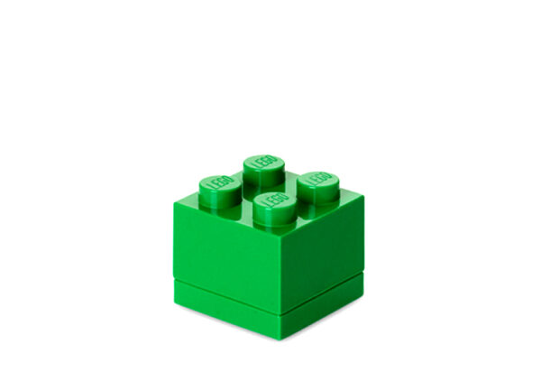 cutie-depozitare-lego-40111734 Cutii depozitare - Mini cutie depozitare LEGO 2x2 verde inchis 40111734, 0 piese
