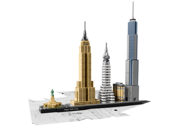 lego-architecture-21028-1 LEGO Architecture - New York 21028, 598 piese