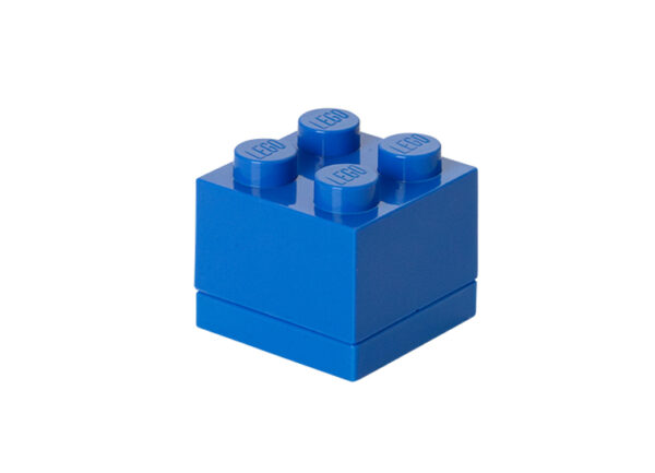 Cutii depozitare - Mini cutie depozitare LEGO 2x2 albastru inchis 40111731, 0 piese