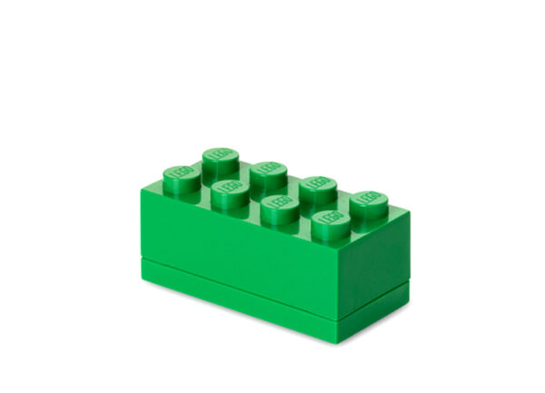 Cutii depozitare - Mini cutie depozitare LEGO 2x4 verde inchis (40121734) 40121734, 0 piese