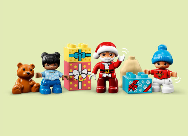 LEGO DUPLO - Casuta din turta dulce a lui Mos Craciun 10976, 50 piese