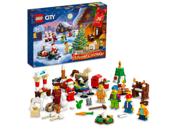60352-lego-city LEGO City - Calendar de Craciun LEGO ?City 60352, 287 piese