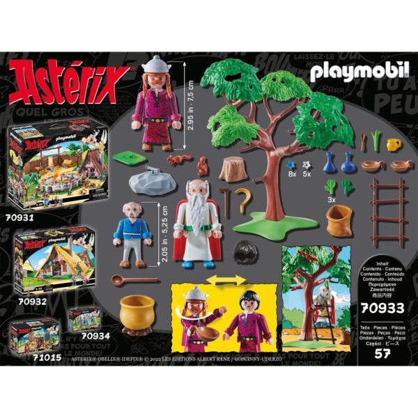 Playmobil - Asterix Si Obelix - Getafix Cu Potiunea Magica - PM70933