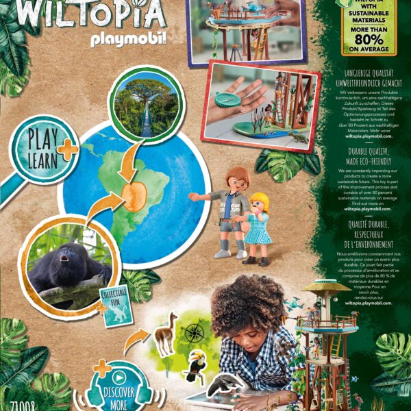 Playmobil - Turn De Cercetare Cu Busola - PM71008