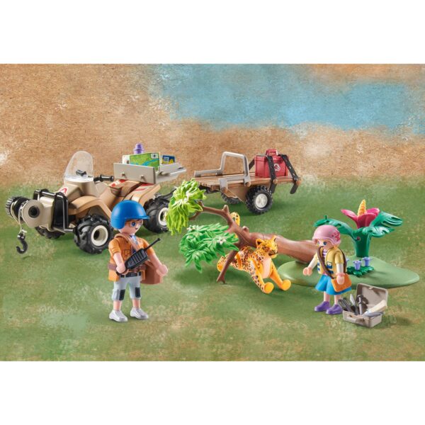 Playmobil - Vehicul Pentru Salvarea Animalelor - PM71011