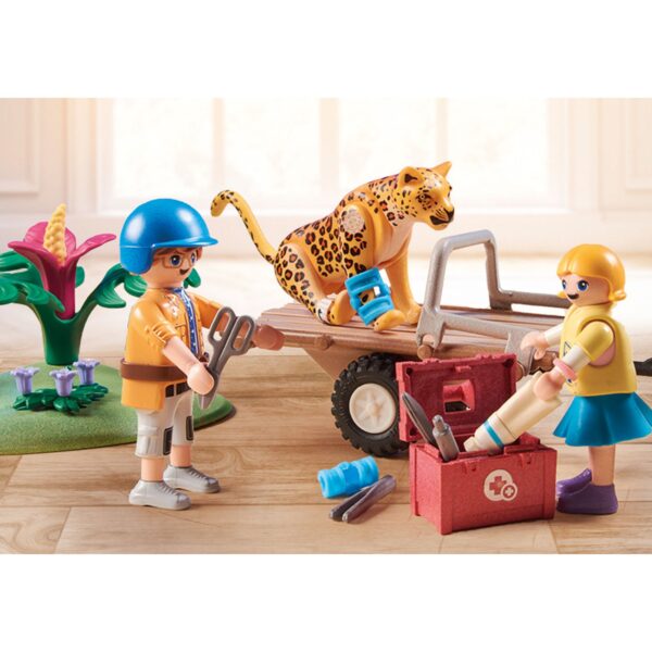 Playmobil - Vehicul Pentru Salvarea Animalelor - PM71011