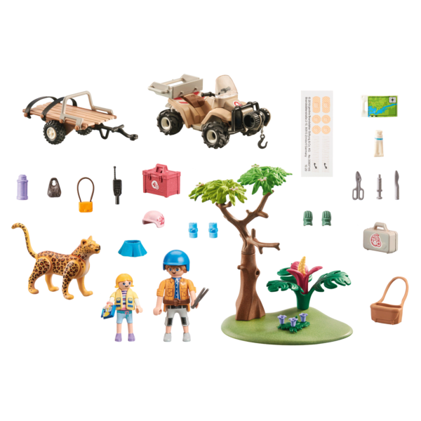 Playmobil - Vehicul Pentru Salvarea Animalelor - PM71011