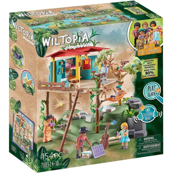 Playmobil - Casa Din Copac Wiltopia - PM71013