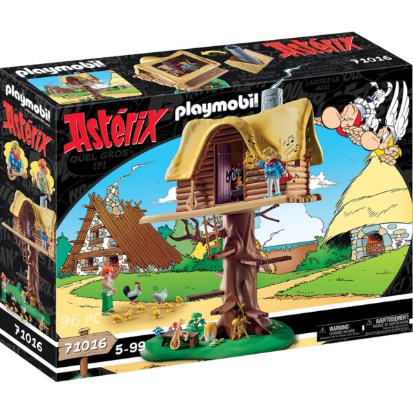 Playmobil - Asterix Si Obelix - Cacofonix Si Casa In Copac - PM71016