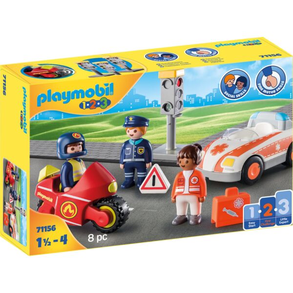 Playmobil - 1.2.3 Eroi Salvatori - PM71156