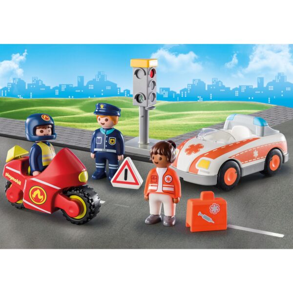 Playmobil - 1.2.3 Eroi Salvatori - PM71156