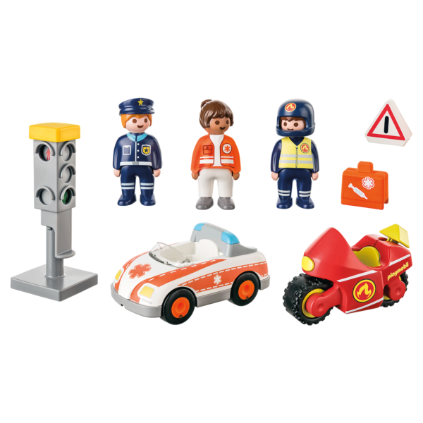 Playmobil - 1.2.3 Eroi Salvatori - PM71156