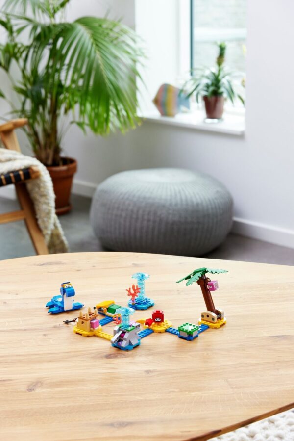 LEGO® Super Mario 71398 - Set de extindere Plaja lui Dorrie