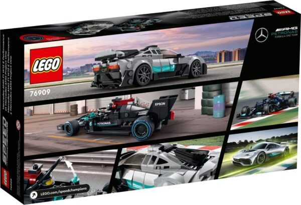 76909_alt8 LEGO® Speed Champions - Mercedes-AMG F1 W12 E Performance si Mercedes-AMG Project One 76909, 564 piese