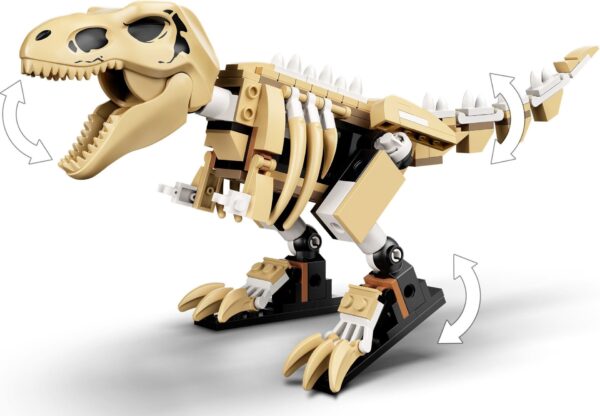 LEGO Jurassic World - Expozitia fosilei dinozaurului T. rex 76940, 198 piese