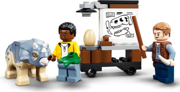 LEGO Jurassic World - Expozitia fosilei dinozaurului T. rex 76940, 198 piese