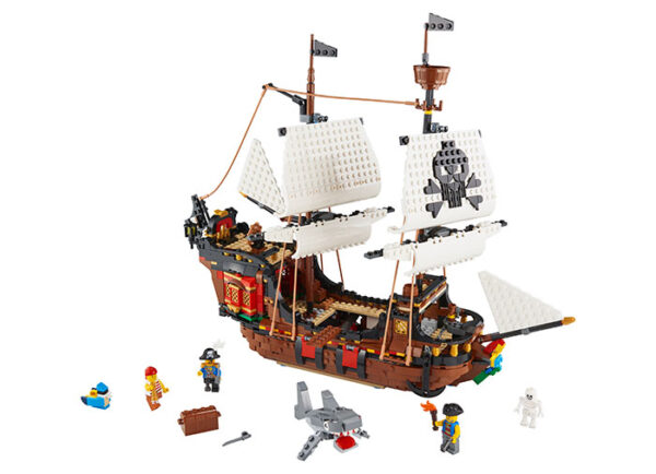 LEGO Creator - Corabie de pirati (31109) 31109, 1264 piese