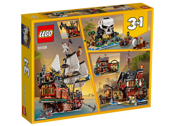 LEGO Creator - Corabie de pirati (31109) 31109, 1264 piese