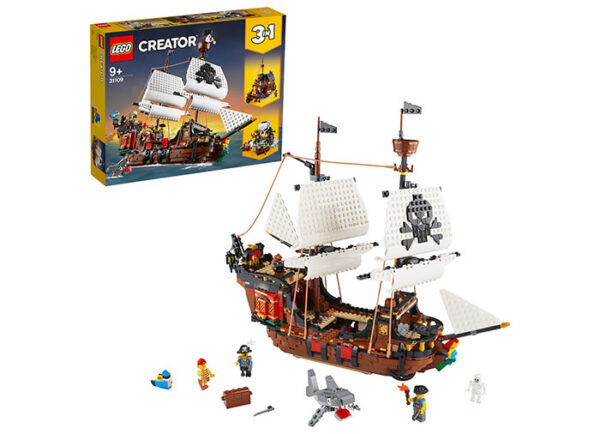 LEGO Creator - Corabie de pirati (31109) 31109, 1264 piese