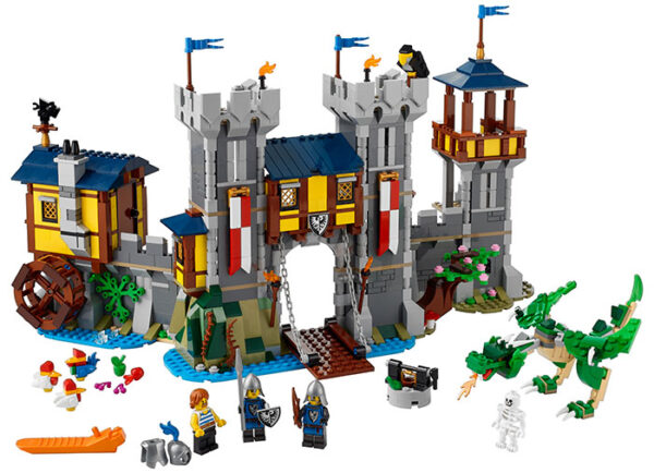 LEGO Creator - Castelul medieval 31120, 1426 piese