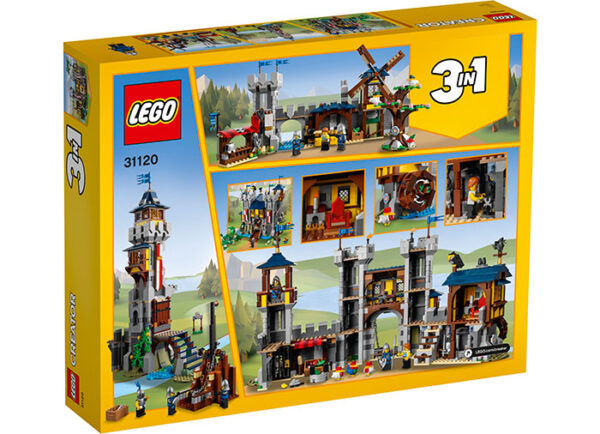 LEGO Creator - Castelul medieval 31120, 1426 piese