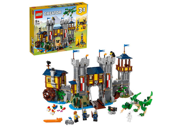 LEGO Creator - Castelul medieval 31120, 1426 piese