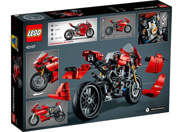 LEGO Technic - Ducati Panigale V4 R (42107) 42107, 646 piese