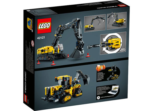 LEGO Technic - Excavator 42121, 569 piese