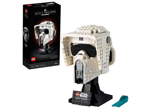 LEGO Star Wars - Casca Scout Trooper 75305, 471 piese