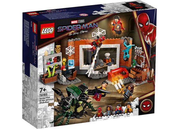 LEGO Marvel Super Heroes - Spider-Man in atelierul din Sanctum 76185, 355 piese