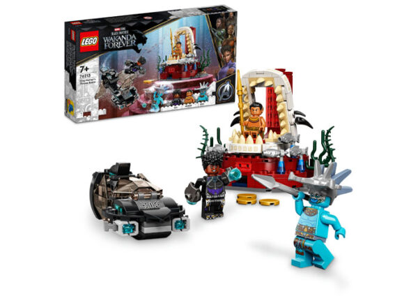 76213-lego-marvel-super-heroes LEGO Marvel Super Heroes - Tronul regelui Namor 76213, 355 piese